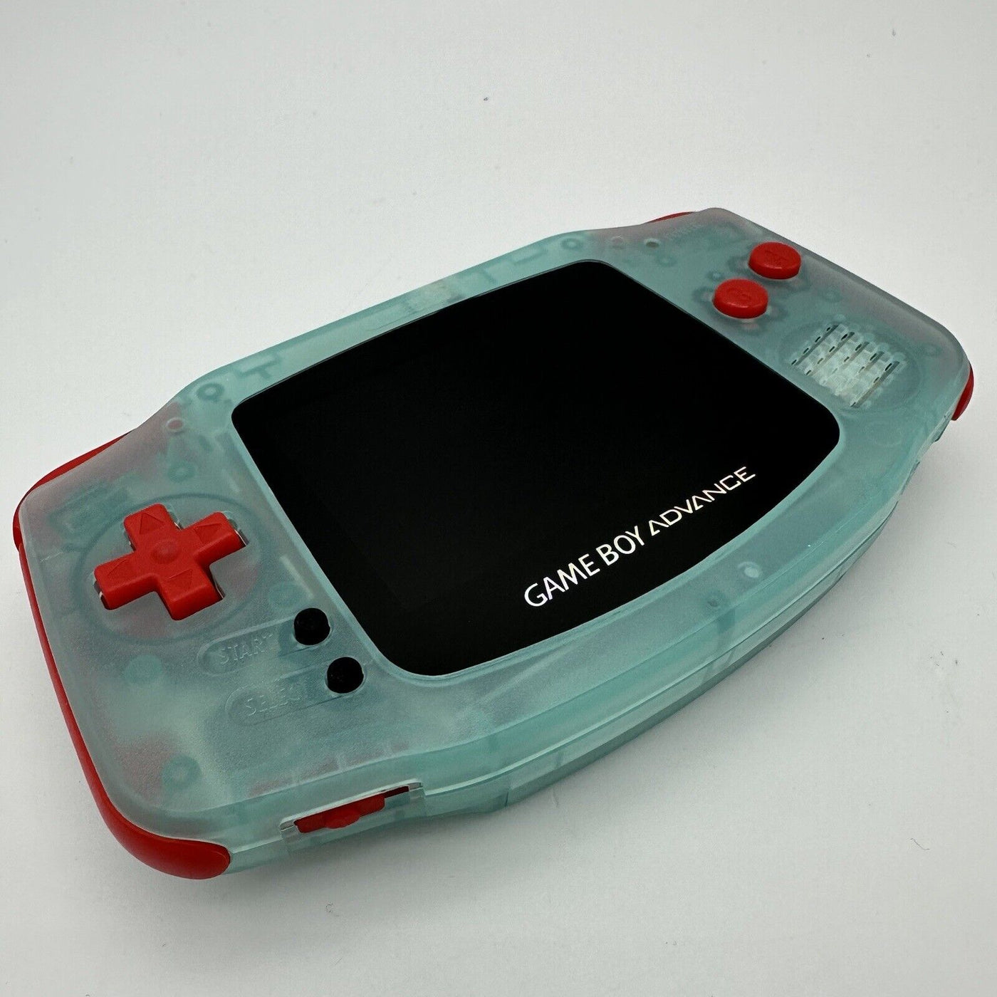 Game Boy Advance IPS V2 Console - Ice Blue & Red