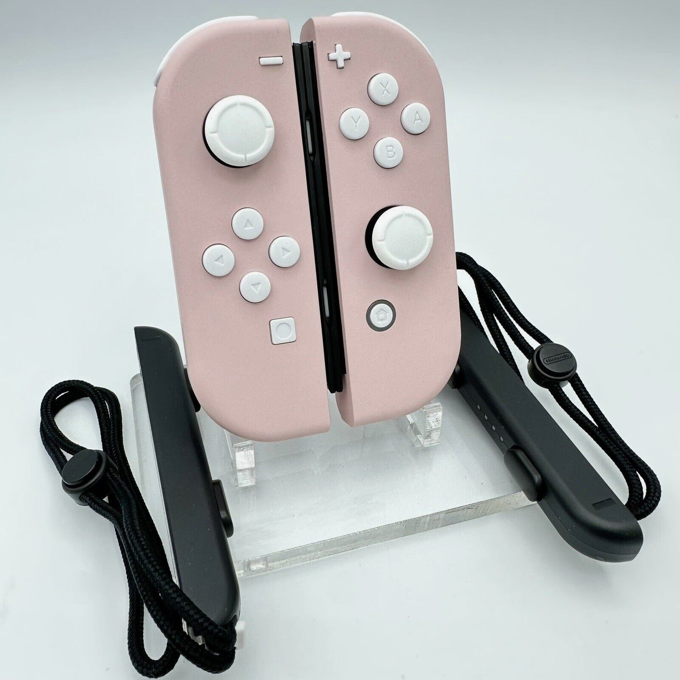 Nintendo Switch - Custom OEM Joy-Con Controller - Pastel Pink & White