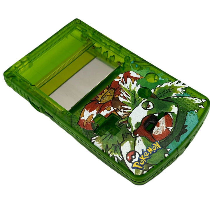 Game Boy Color - Retro Pixel 2.0 IPS Replacement UV Printed Shell - Venusaur