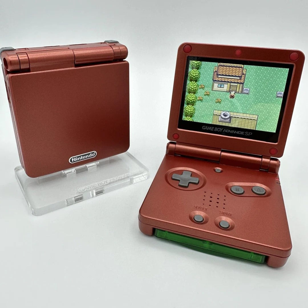 Game Boy Advance SP Console - Red – Throwback Gaming