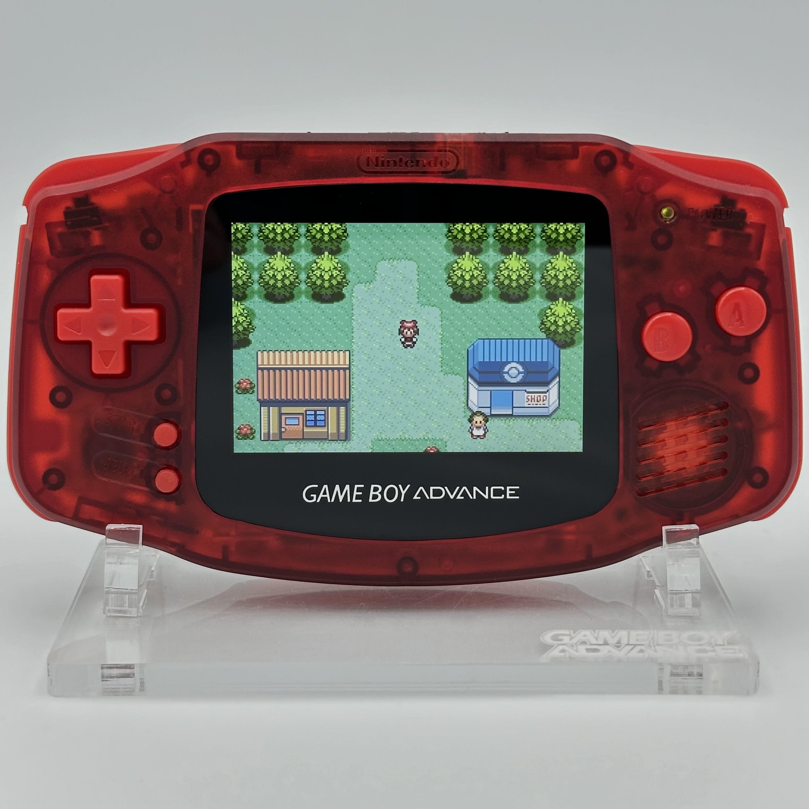 Game Boy Advance IPS V2 Console - Red – Throwback Gaming