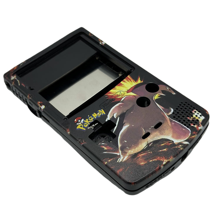 Game Boy Color - Retro Pixel 2.0 IPS UV Printed Shell - Typhlosion