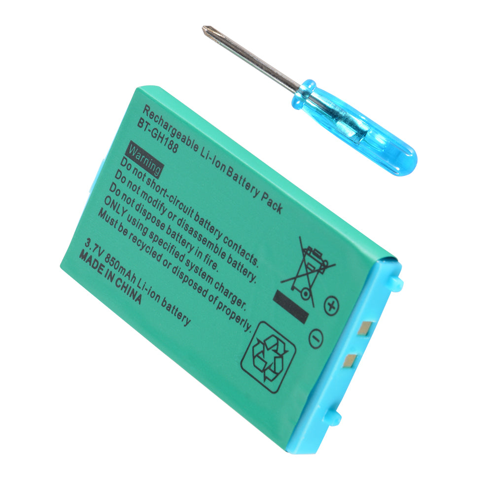 Game Boy Advance SP - 850mah Replacement Battery W/ Screwdriver
