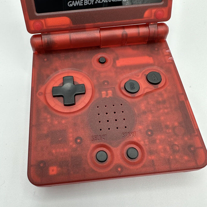 Game Boy Advance SP Console - Transparent Red