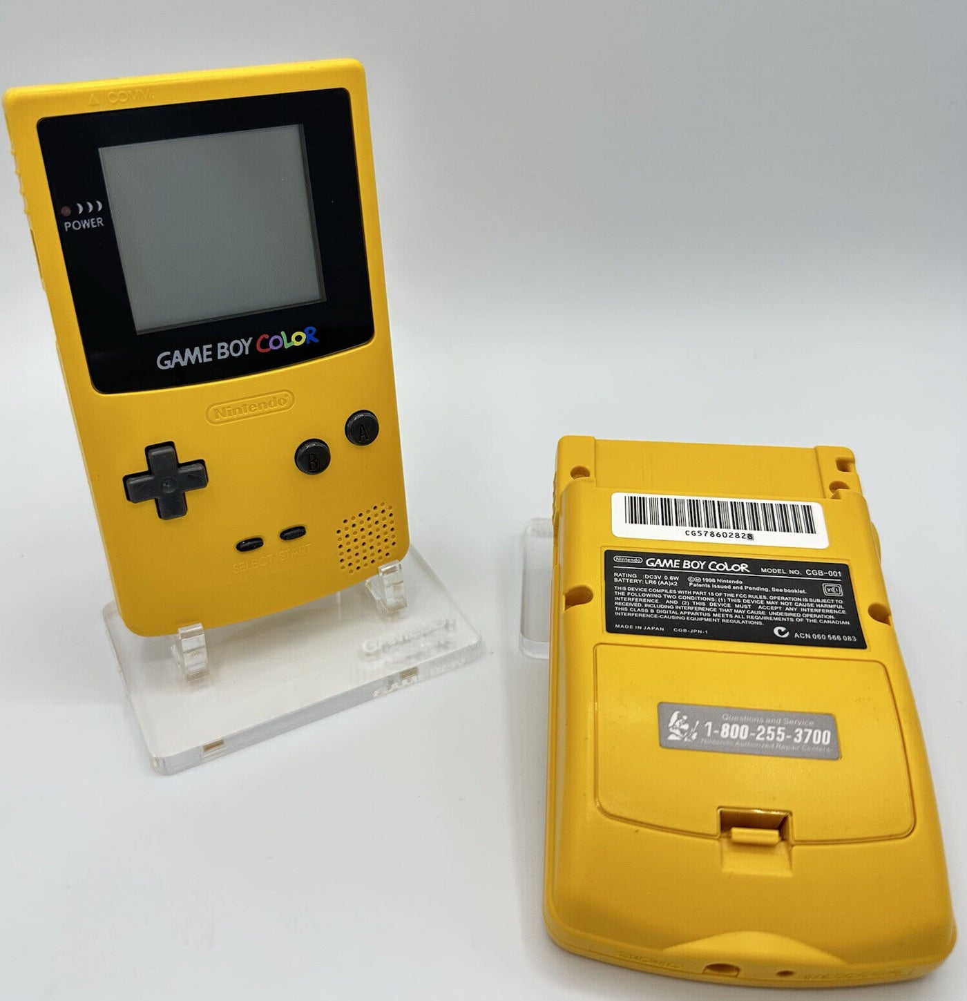 Game Boy Color Console - Dandelion Yellow - OEM Refurbished