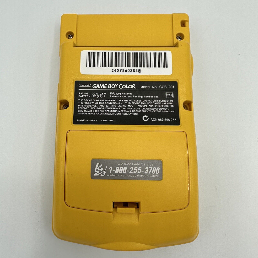 Game Boy Color Console - Dandelion Yellow - OEM Refurbished