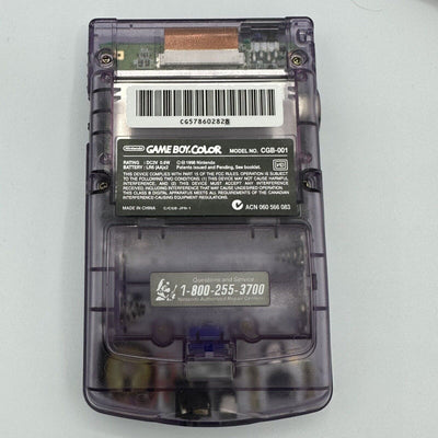 Game Boy Color Console - Atomic Purple - OEM Refurbished