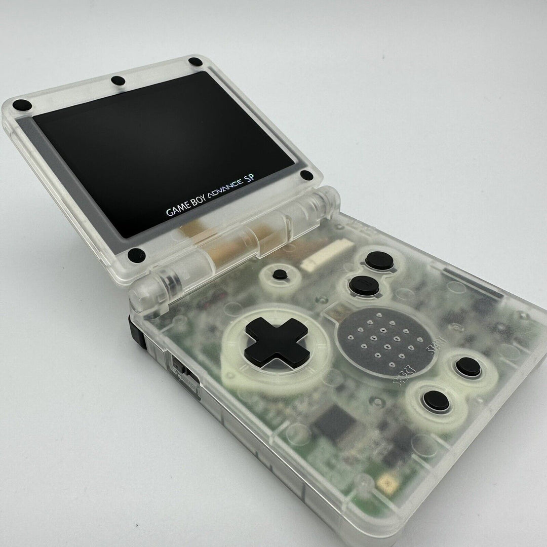 Game Boy Advance SP Console - Clear Skeleton