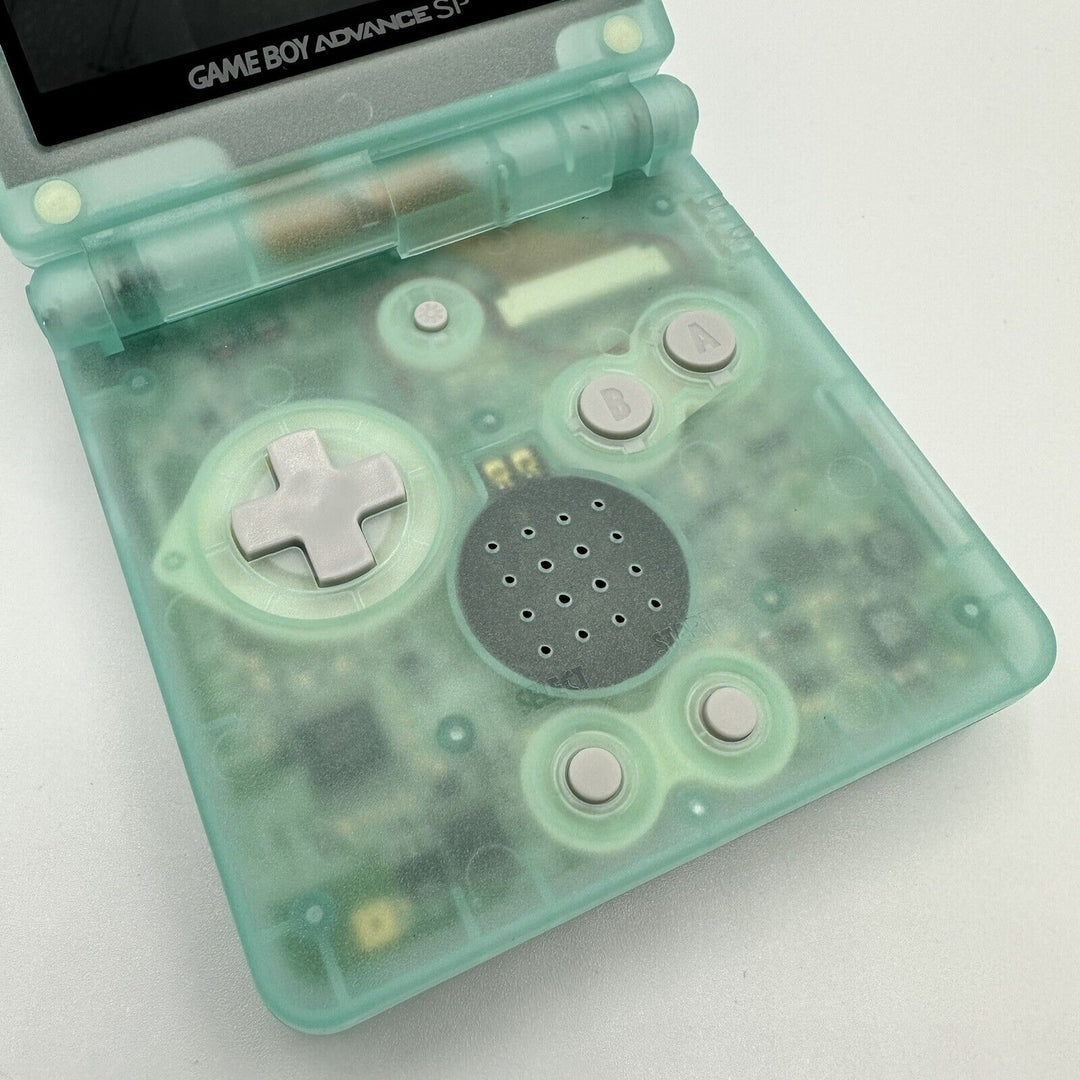 Glow in the Dark selling Nintendo Gameboy Advance Ice Blue