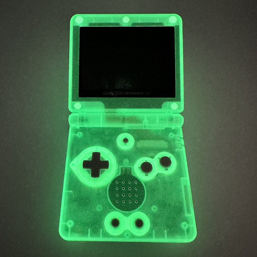 Game Boy Advance SP Console - Teal Blue - Glow in the Dark